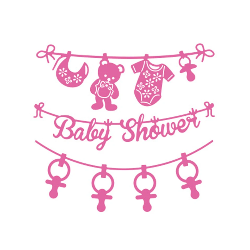 Free Printable Baby Shower Stencils Baby Shower Printables Free