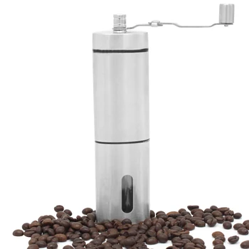 

Manual Coffee Grinder Coffee Maker Ceramics Core 304 Stainless Steel Hand Burr Mill Grinder Ceramic Corn Coffee Grinding Machine