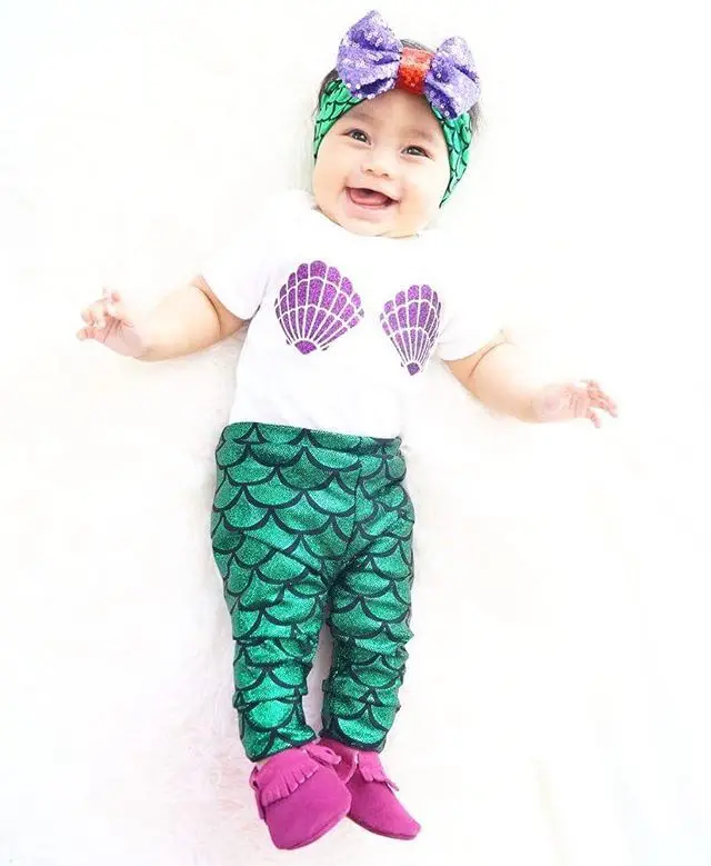 mermaid infant clothes