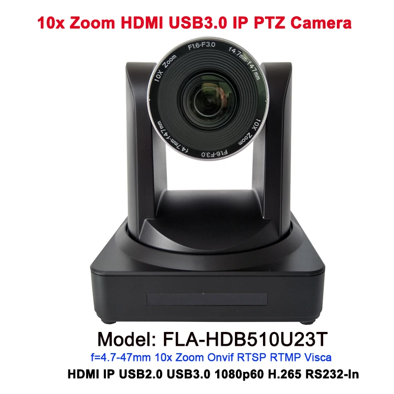 10 х Зум 4,7 мм до 47 мм объектив HD USB2.0/USB3.0 1080 P PTZ видео HDMI конференции IP Камера для встречи или Skype