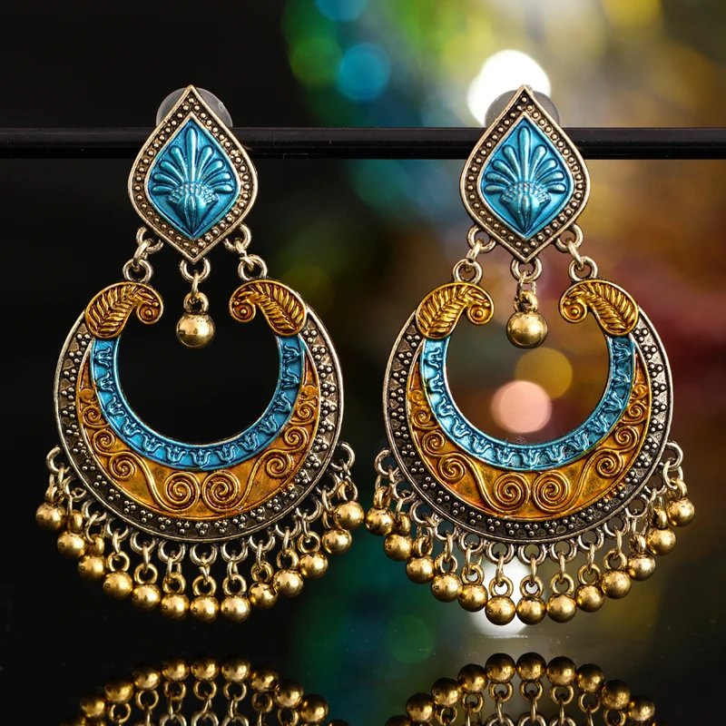 Pizy Feng Vintage Aretes De Pendientes De Mujeres Étnicas De Pizy Feng Vintage Aretes De Pendientes De Mujeres Étnicas De