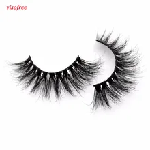 Visofree ресницы норковые Накладные ресницы ручной работы накладные ресницы драматического накладные ресницы из норки многоразовые верхние ресницы для макияжа D115