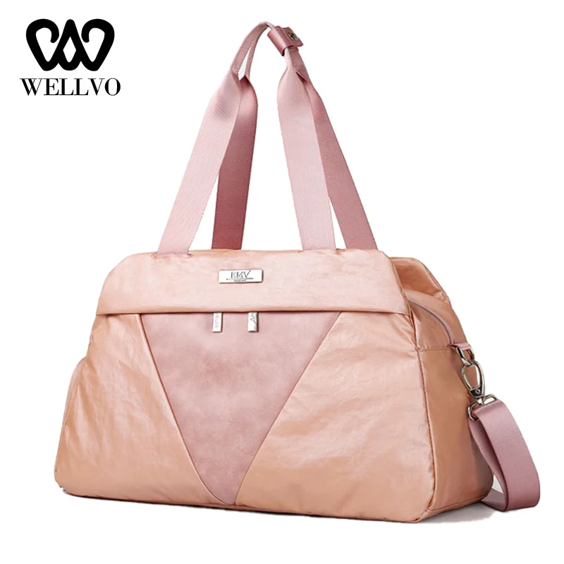 

Fashion Travel Bag Hand Luggage Large Weekend Bags with Shoe Compartment Ladies Carry on Travel Duffle Bags for Women XA779WB