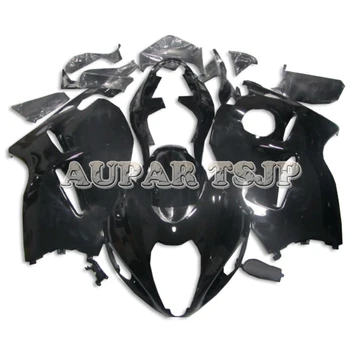 

ALL BLACK Motorbike Cowlings For Suzuki GSXR1300 Hayabusa Generation ONE 1997 98 99 00 01-2007 Plastic ABS Injection Fairing Kit