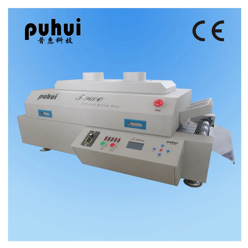

Authorized Puhui T-960E LED SMT Reflow Oven T960e Channel Infrared Reflow Oven T 960e Soldering Station