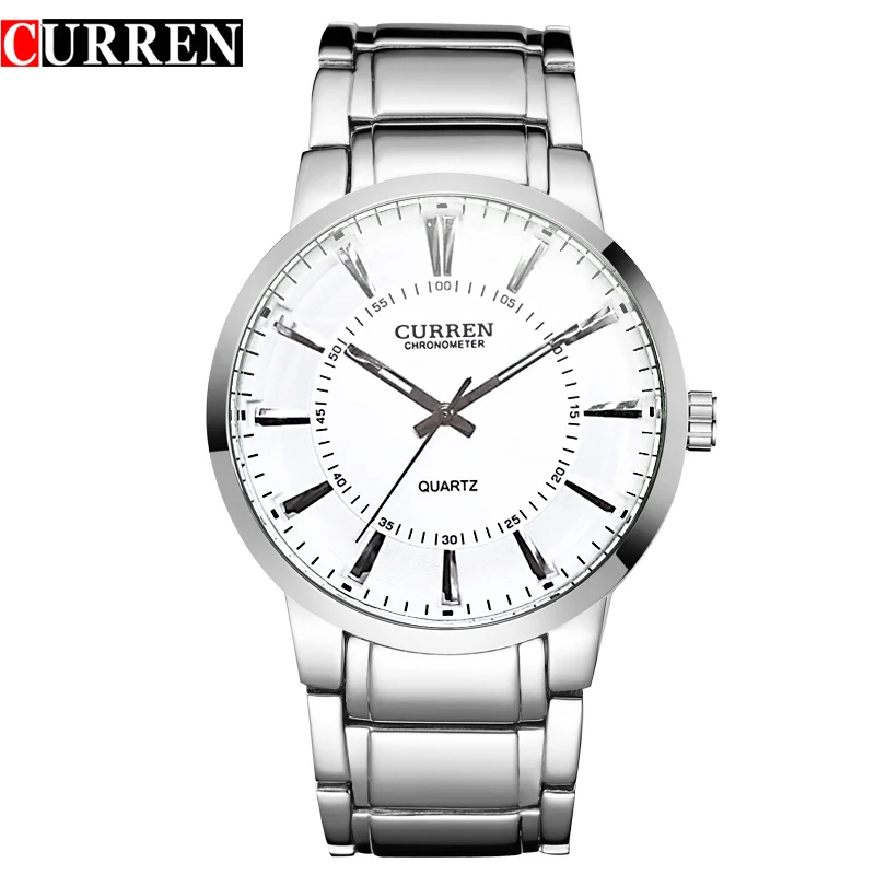 

Top Brand Luxury CURREN Men Watches Waterproof Date Sport Business Quartz Watch Men Stainless Steel Clock masculino Hot