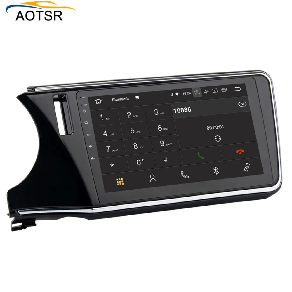 Sale 2 din Android 8.0 Car multimedia player Radio head unit For Honda City 2015+ gps navigation Stereo carno dvd player 8 core 4+32G 3