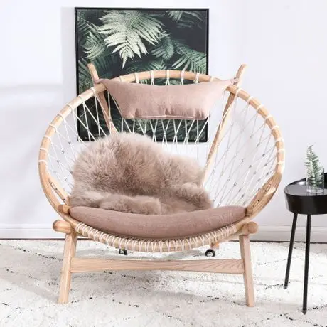 

Garden Sofa Outdoor Furniture garden furniture Nordic solid wood chair hotel backrest recliner leisure lazy sofa chair fashion