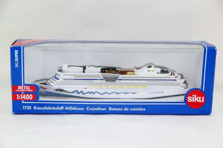 Siku Super 1720 1:1400 Kreuzfahrtschiff AIDAluna Cruiseliner Diecast Model Ships 