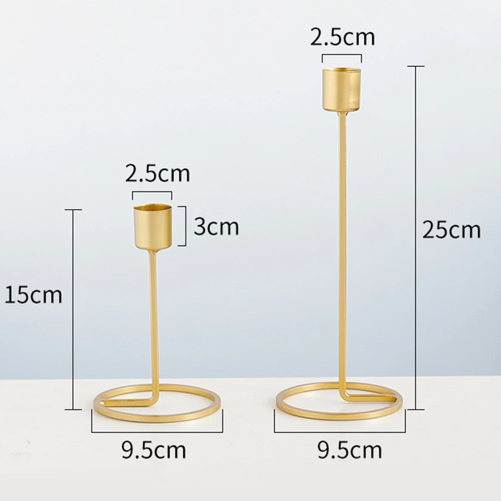 Подсвечник золотой домашний декор креативный канделябр Свадебный Железный Европейский подсвечник Прямая