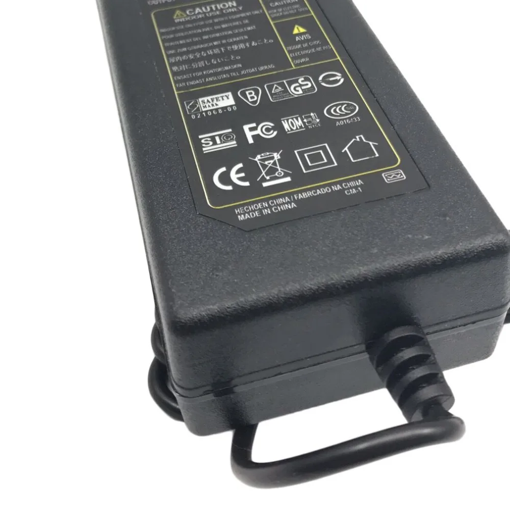 12V 5A 5 мм 2 1 AC DC Мощность адаптер для Светодиодные ленты Беспроводной фрезерный