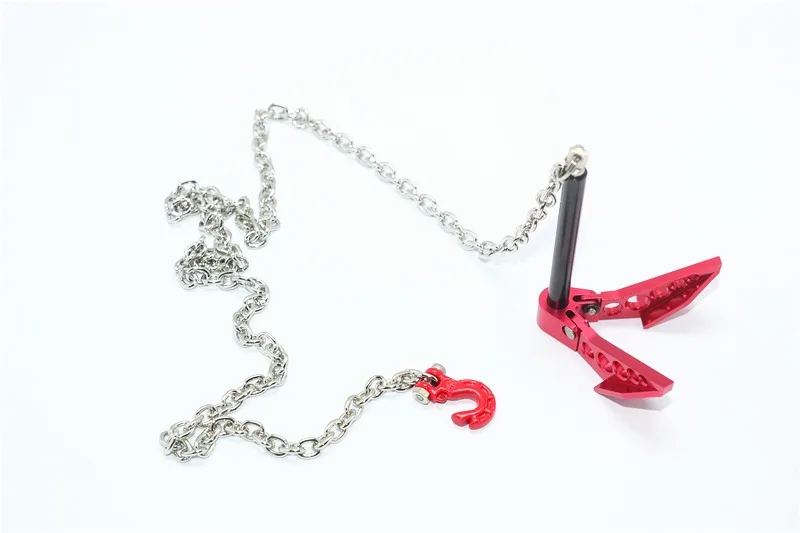 

TRAXXAS TRX-4 TRX4 Winch Anchor RC Car Alloy Model Climb Scene Decoration For Tamiya CC01 F350 Highlif Ford ZSP020