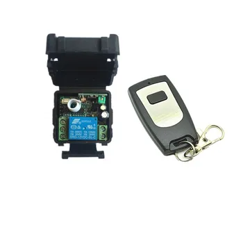 

DC12V 24V 1CH Remote Control Light Switch Relay Output Radio Receiver Module and Waterproof Transmitte Garage Doors