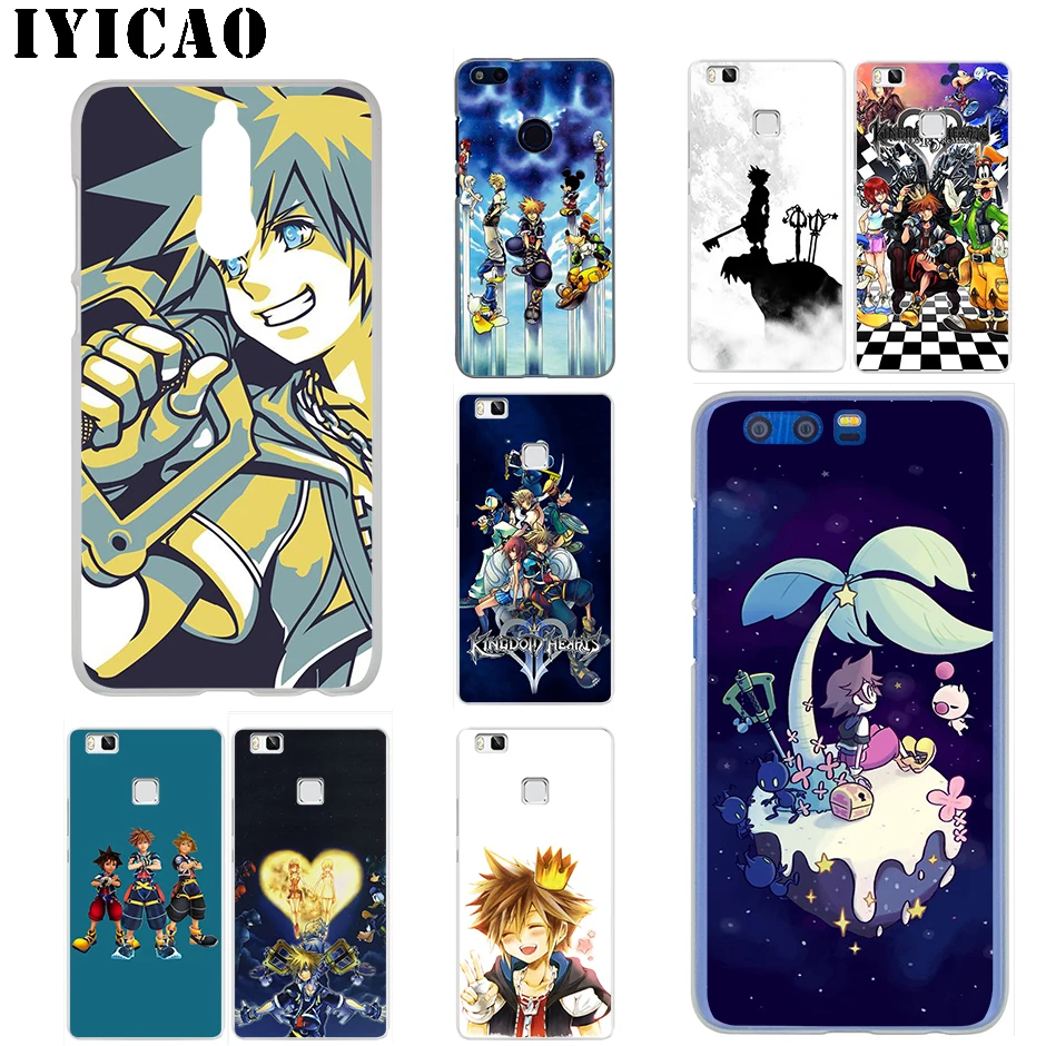 Чехол для телефона IYICAO Anime Kingdom Hearts Huawei Mate 20 10 30 Lite Pro Y9 2019 Y7 Y6 Prime 2018 2017 | Мобильные