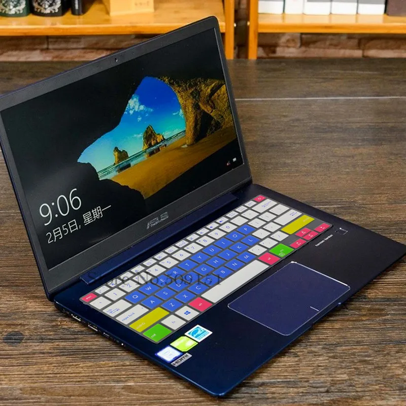 Для ASUS ZenBook Pro 14 UX480 UX480FD UX450FD ноутбук ПК чехол для клавиатуры ноутбука протектор 14 дюймов(макет США