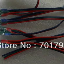 12 мм 0,75 W WS2811 белый мерцающий Пиксельная строка, вход DC5V, 50 шт в наборе, веревочке, IP68 Номинальное