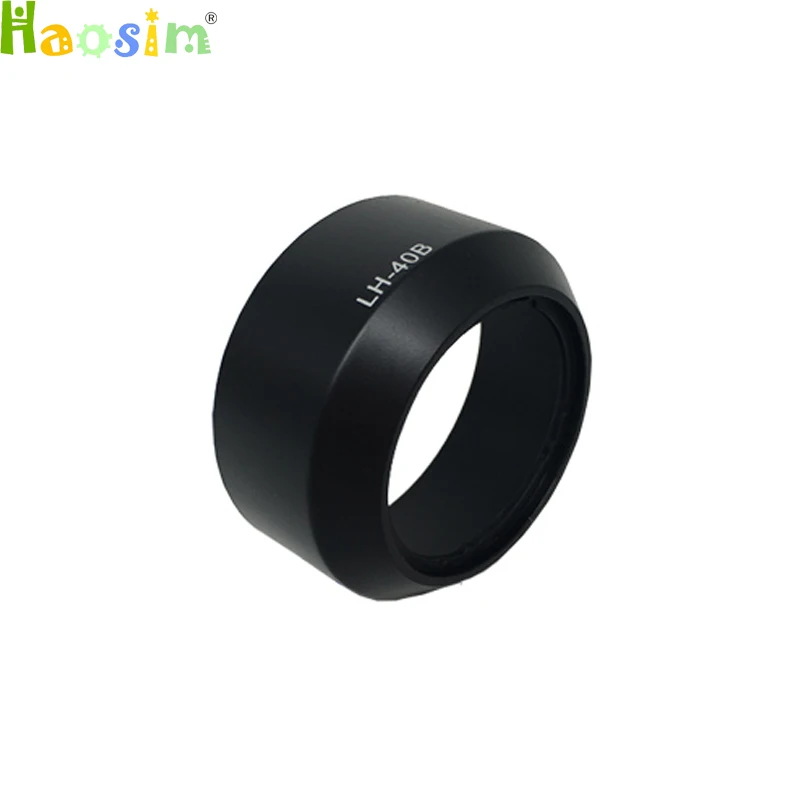 

10pcs/lot LH-40B Lens Hood for Olympus M. Zuiko Digital 45mm F1.8 1:1.8 Lens Black