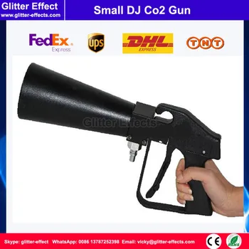 

Special effect disco Mini fog machine Hand-hold portable night club bar stage party music show small DJ Co2 gun