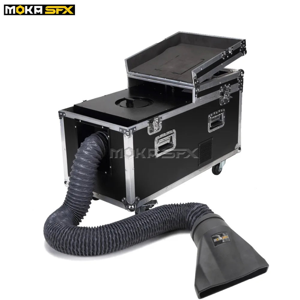 

Big 3000W Water Base Fog Machine Water Mist Low Fog Smoke Machine Stage Smoke effect Equipment with smoke nozzle diversion tube