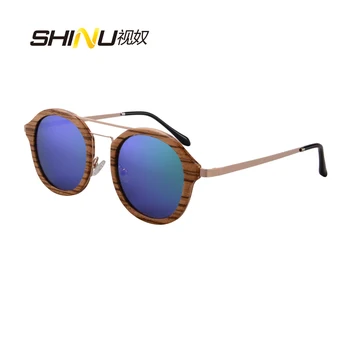 

HOT Wooden Metal Frame Polarized Sunglasses TAC Lens Summer Glasses UV400 Protection Eyewear Anti-glare Driving fashion Glasses