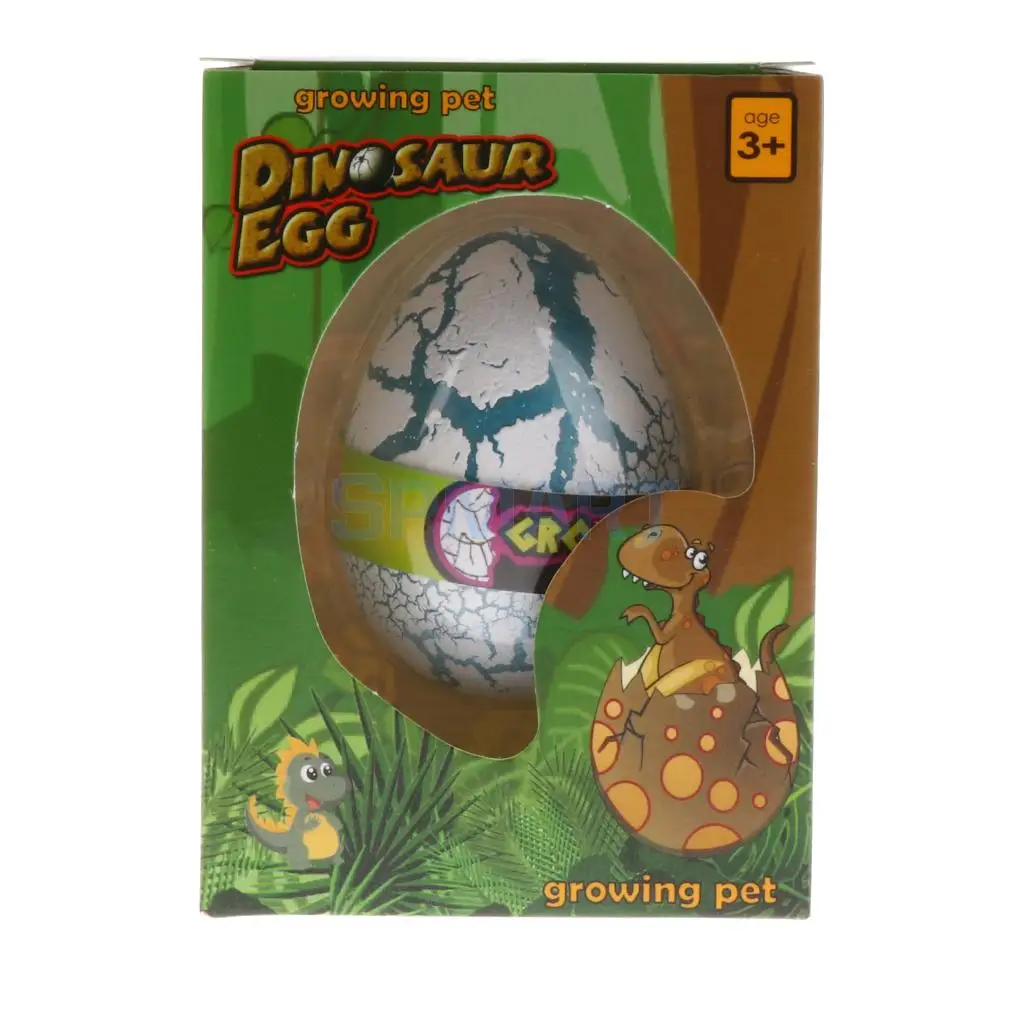 Fun Hatching Dinosaur Eggs Growing in Water Animal Figure Model Toys For Kids Developmental Creative Pet Toys