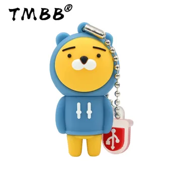 

Cartoon Creative lion USB Flash Drives 64GB Mini Pendrive 128GB 32GB 8G 16GB 4GB Memory Stick USB 2.0 Pen Drive Flash disk Gifts