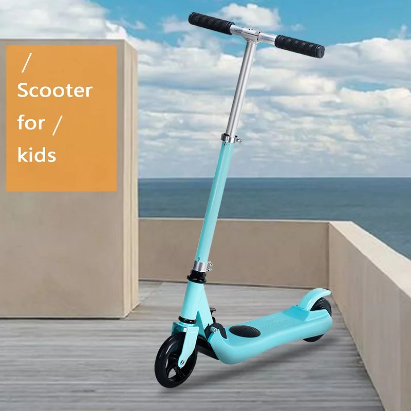 Excellent OUXI Children Folding Electric Scooter Two-Wheel Smart E-Scooter With Light Weight Kick Electric Skateboard For Kids Three Color 0