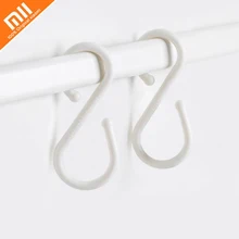 10pcs/lot Original Xiaomi Mijia S Type Multifunction Double Head Hook for Bathroom Kitchen Load-Bearing Storage Rack 10pcs/lot Original Xiaomi Mijia S Type Multifunction Double Head Hook for Bathroom Kitchen Load-Bearing Storage Rack