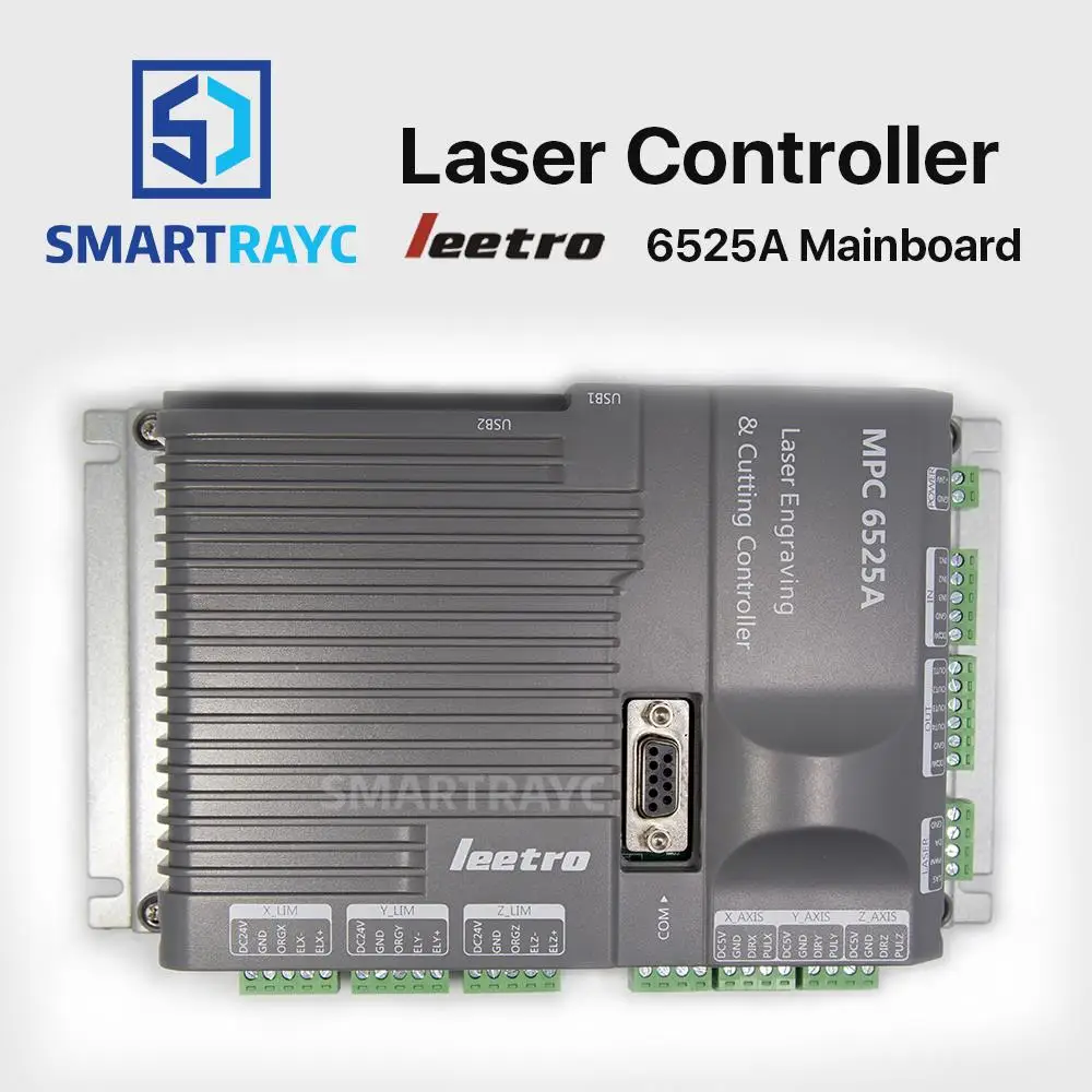 

Smartrayc Leetro MPC 6525A Co2 Laser Control Board Mainboard Laser Engraving and Cutting Controller