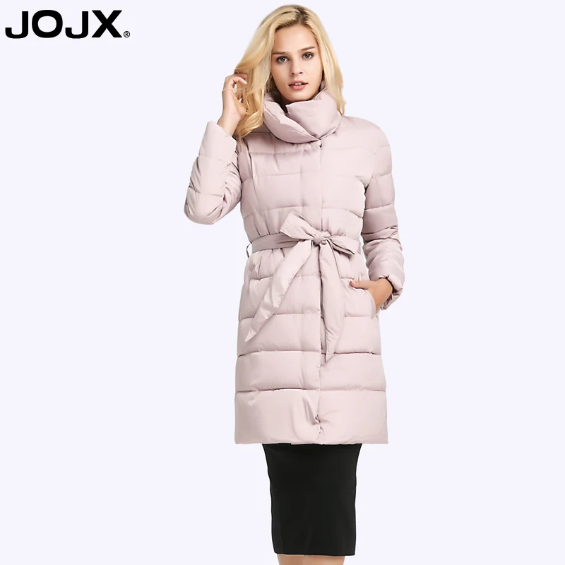 JOJX зимняя куртка женские 2019 новая Парка женская куртка пояс хлопок Стеганое пальто Теплая