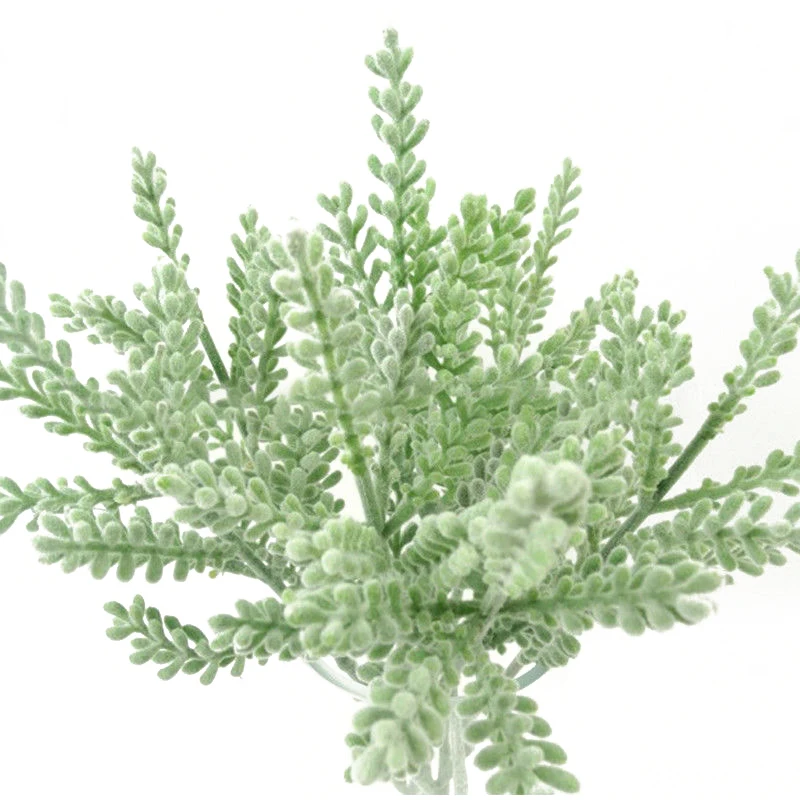 Artificial Plastic Eucalyptus tree branch for Christmas wedding decoration Flower arrangment small leaves plant faux foliage