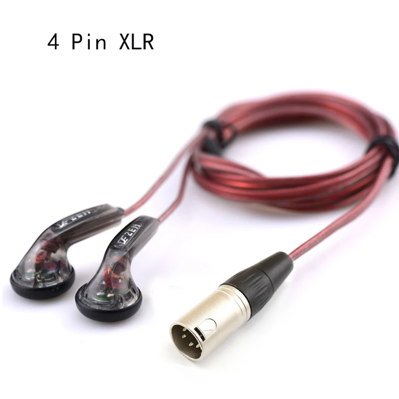 Venture Electronics VE ZEN наушники с высоким сопротивлением 320 Ом наушники Hifi вкладыши - Цвет: 4PIN XLR