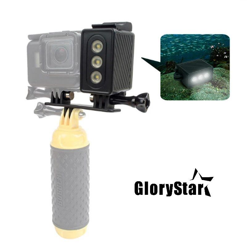 Underwater 30m Diving Light Waterproof Flash Led Video Light Lamp For