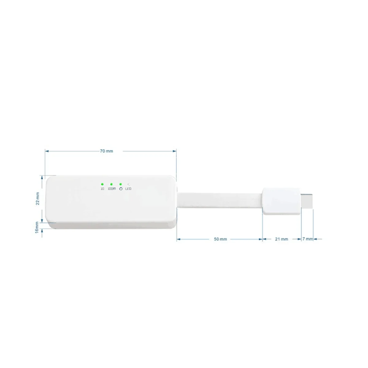 DIEWU низкая Мощность USB3.1 c Gigabit Ethernet адаптер