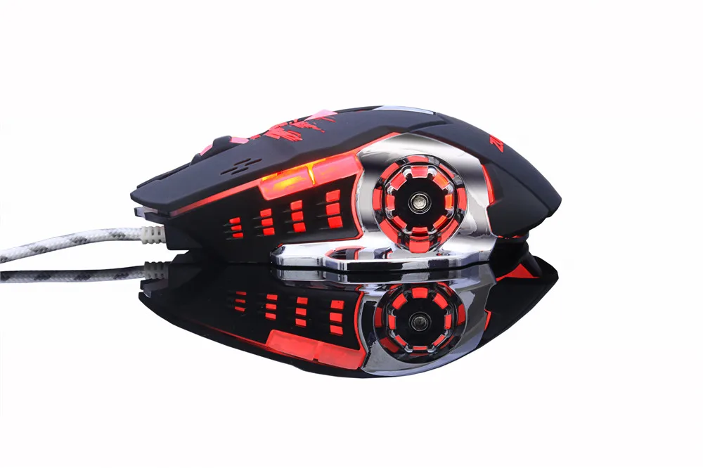 ZUOYA Professional gamer Gaming Mouse 8D 3200DPI Adjustable Wired Optical LED Computer Mice USB Cable Mouse for laptop PC wireless gaming mouse