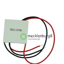 TEC1-12706 12706 TEC Термоэлектрический охладитель Пельтье 12 В полупроводниковый охлаждающий TEC112706 пластинчатый модуль радиатора