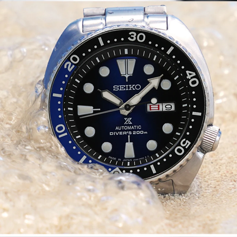 100% оригинальные мужские часы SEIKO автоматические механические наручные 20 бар