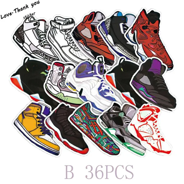 36pcs pack mixed cartoon
