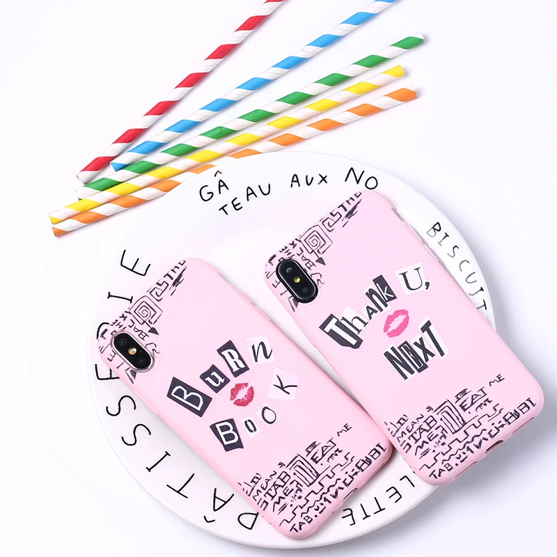 Thank You Next Ariana Grande 7 Rings Soft Silicone Candy Case Coque For iPhone 6 6S 5S SE 8 8Plus X XR XS Max 7 7Plus 8Plus