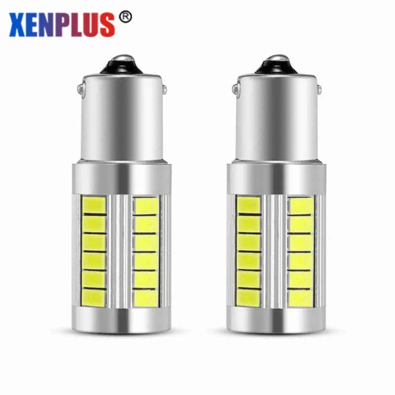 

Xenplus 1156 BA15S Led Car Lamp P21W 33 SMD 5730 Interior Lights 12V 6000k Turn Signal Brake Light License plate light Tail Lamp