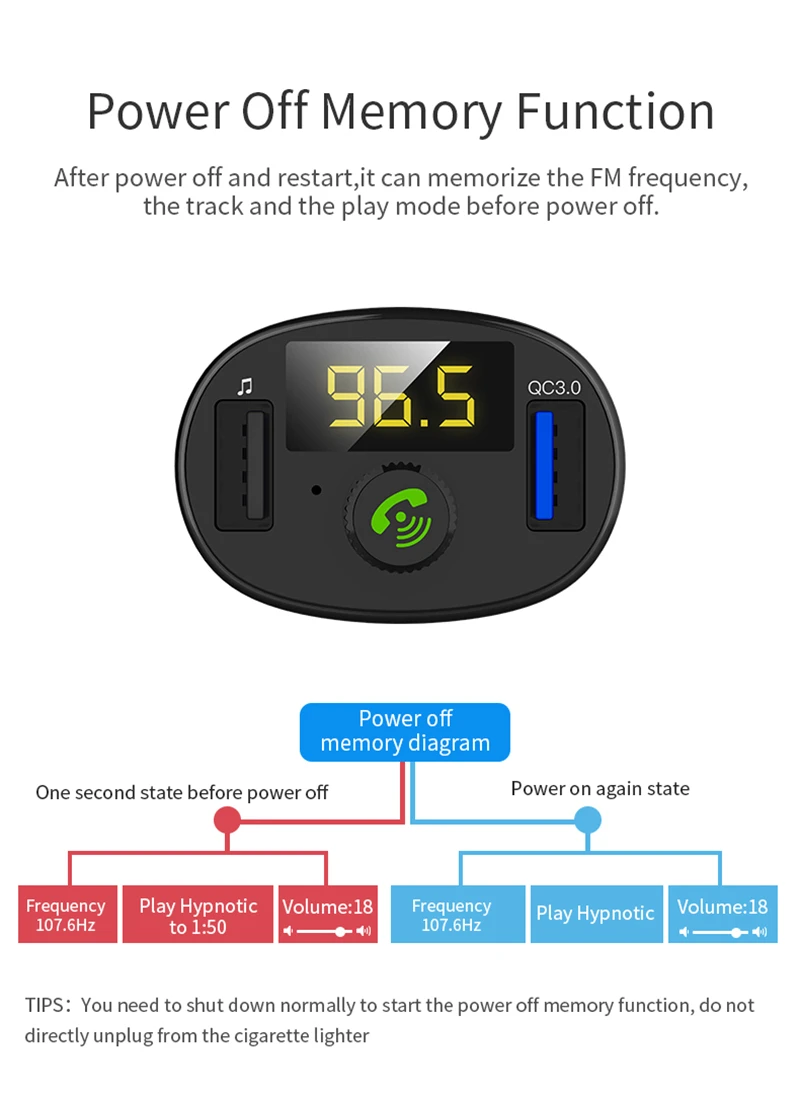 BT23 Bluetooth MP3 плеер FM передатчик QC3.0 автомобильное зарядное устройство двойной USB Батарея Напряжение монитор Мобильный Телефон Handfree