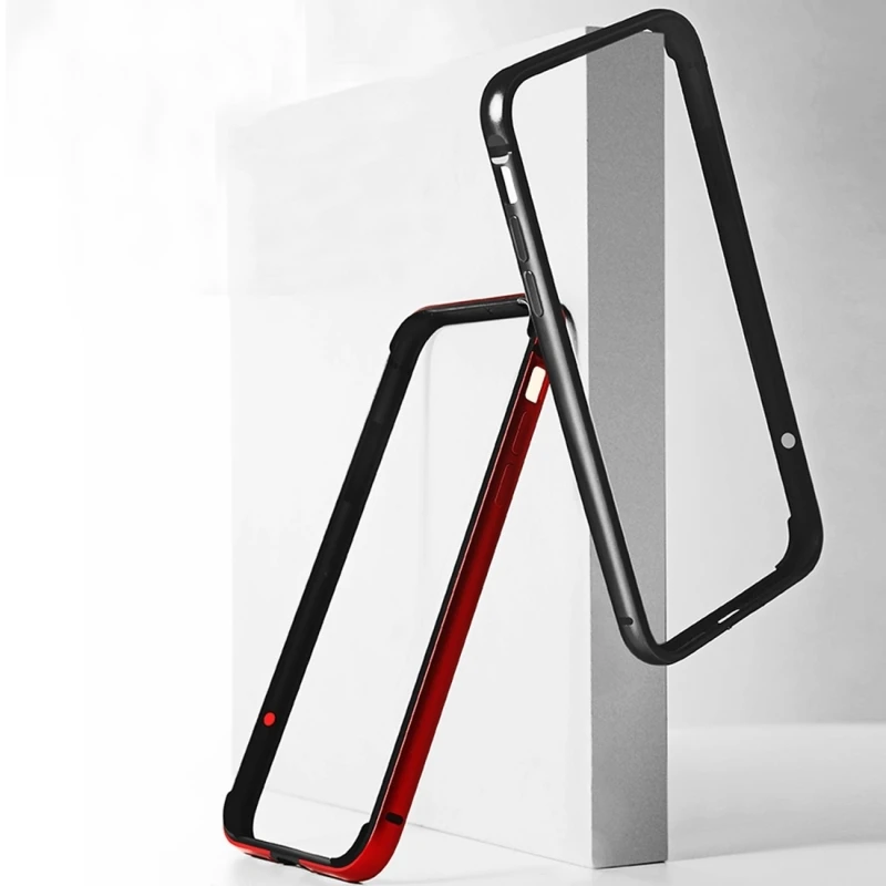 

Benks For iPhone XS bumper Electroplating Metal Dropproof Full Coverage Protective Bumper Frame For Apple iphone x funda coque