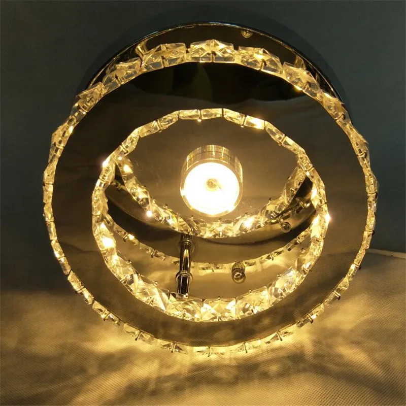 Modern LED Crystal Chandelier Ceiling Lamp