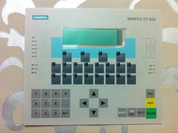 

6ES7633-2BF02-0AE3 for SIMATIC C7-633 PANEL KEYPAD, 6ES7 633-2BF02-0AE3 panel keypad ,simatic HMI keypad , IN STOCK