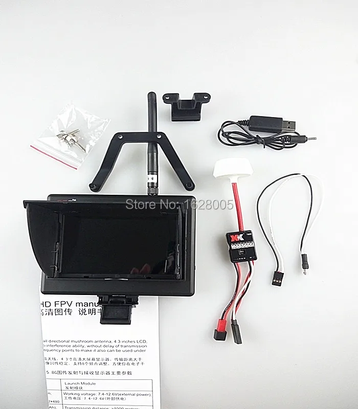 5 8G 8CH FPV для XK X380 X380A X380B X380C RC вертолет Квадрокоптер | Игрушки и хобби