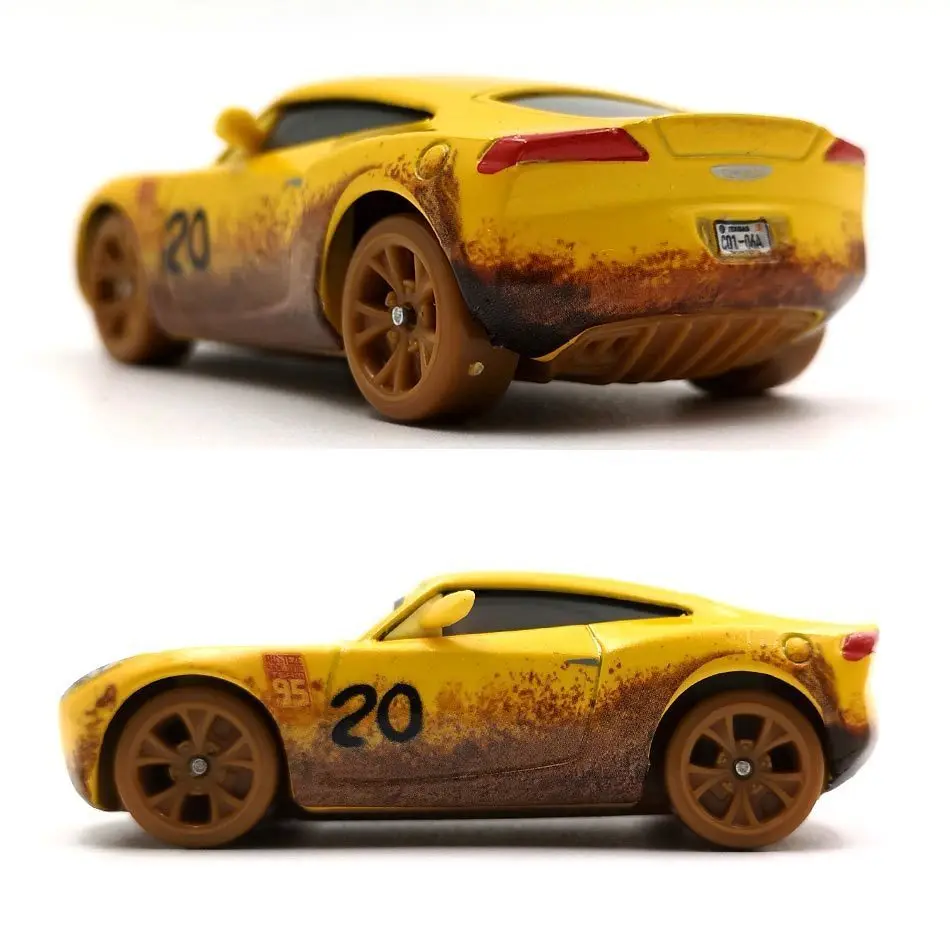 Disney Pixar Cars 3 1:55 Role No 20 Cruz Ramirez Weathers литая под давлением металлическая Новая модель автомобиля год лучшие подарки для мальчиков детей