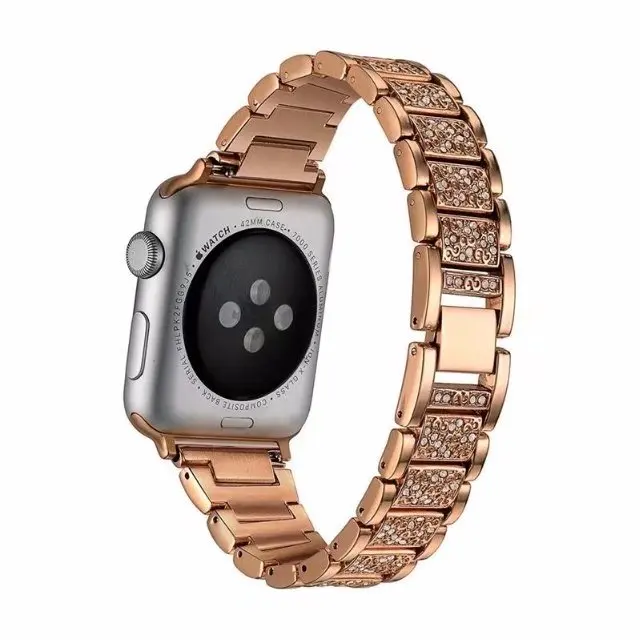 Crystal Rhinestone Adjustable Watch Bracelet Band LargeSmall Strap for Apple iWatch   Wristband Women's watch Bracelet (15)
