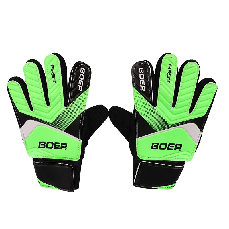 

Good! Goalie Gloves Boys Girls Rubber Anti Slip Wrist Wrap Soccer Football Apparel Accessories For Goalkeeper Rn