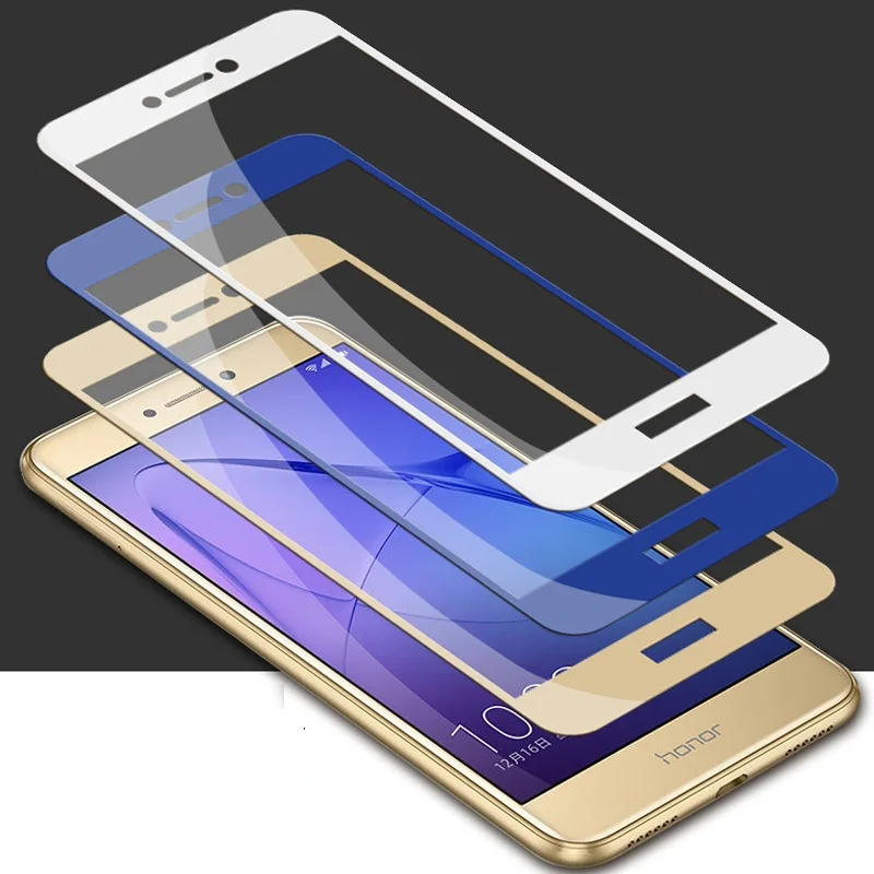 Закаленное стекло с полным покрытием для Huawei Nova/Nova 2 Plus NovaPlus Nova2 защитная пленка