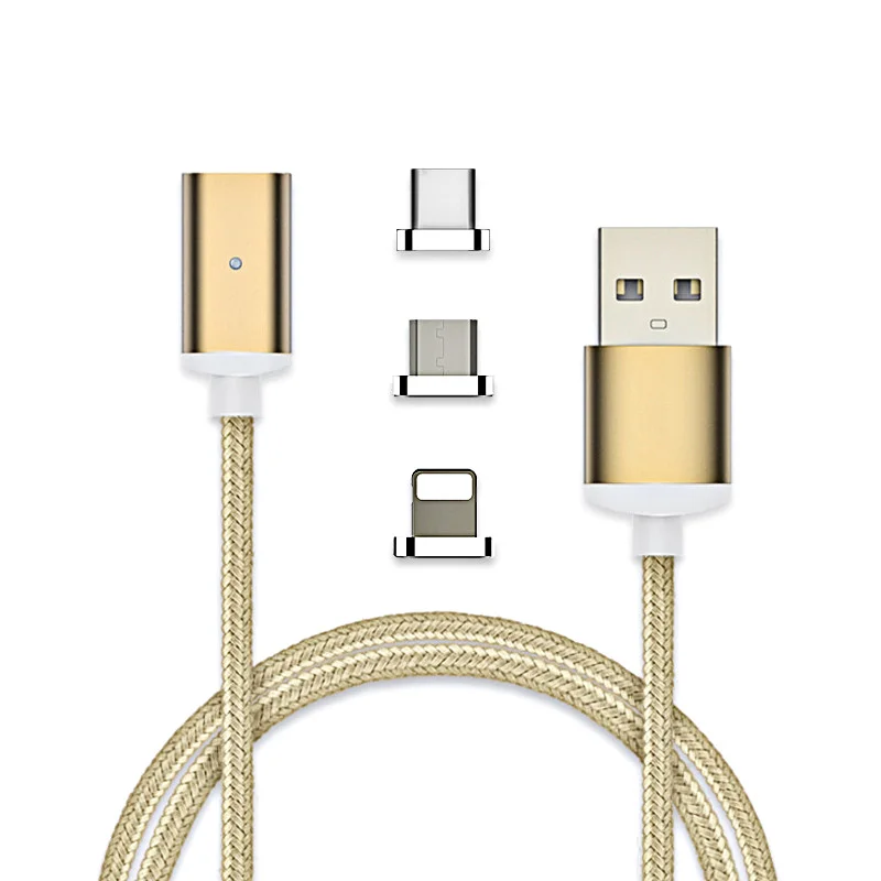 Один плюс 3 в одном Магнитный usb кабель зарядное устройство адаптер Универсальная